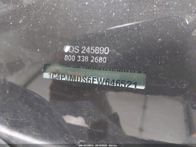 Jeep Cherokee Limited 2015 1C4PJMDS6FW646521 Image 9