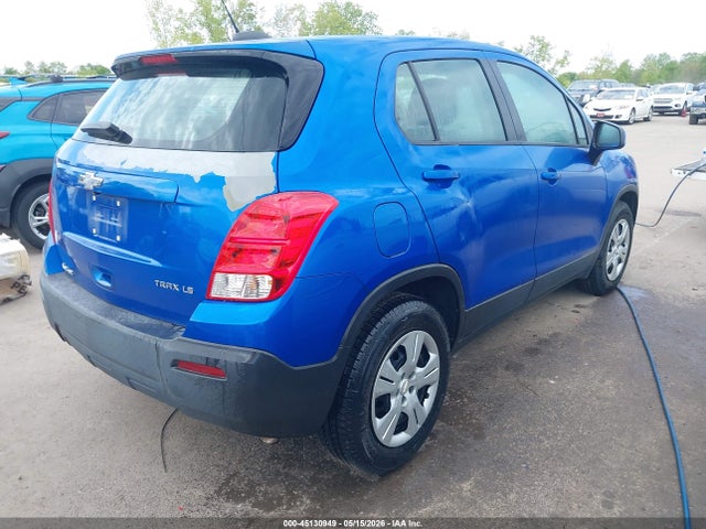 Продаж на аукціоні авто 2015 Chevrolet Trax 1ls, vin: KL7CJKSB7FB218337, номер лоту: 45130949