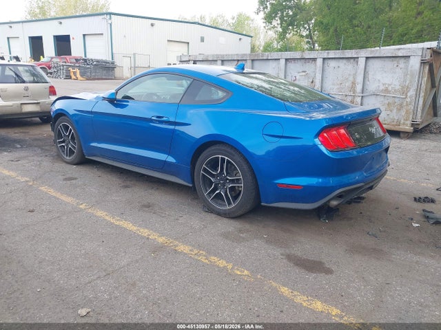 Aukcja sprzedaży 2021 Ford Mustang Ecoboost Fastback, vin: 1FA6P8THXM5119758, numer aukcji: 45130957