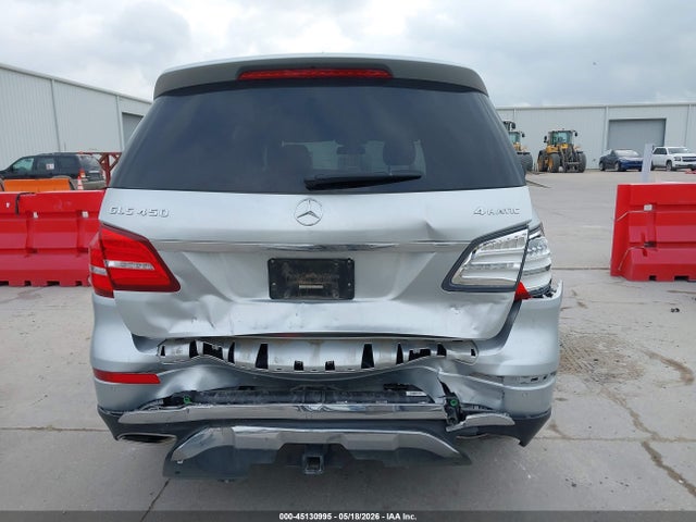 45130995 :رقم المزاد ، 4JGDF6EE4HA807677 vin ، 2017 Mercedes-benz Gls 450 4matic مزاد بيع