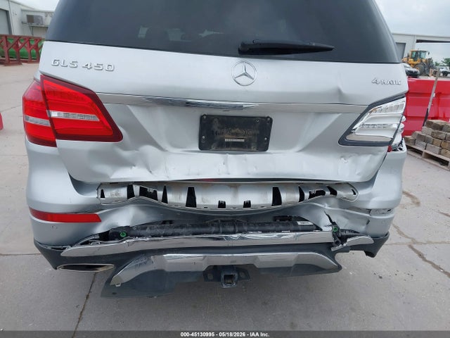 45130995 :رقم المزاد ، 4JGDF6EE4HA807677 vin ، 2017 Mercedes-benz Gls 450 4matic مزاد بيع