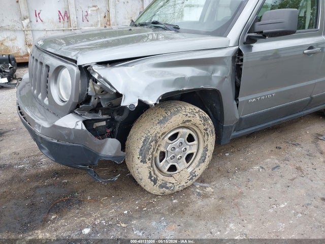 Aukcja sprzedaży 2013 Jeep Patriot Sport, vin: 1C4NJPBA0DD109820, numer aukcji: 45131008