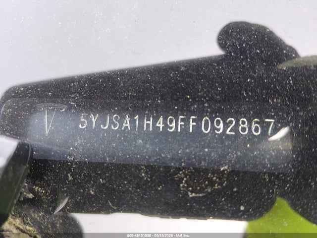 Aukcja sprzedaży 2015 Tesla Model S 85d/p85d, vin: 5YJSA1H49FF092867, numer aukcji: 45131038