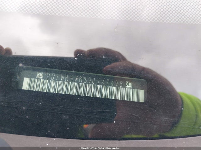 Продаж на аукціоні авто 2009 Chevrolet Impala Ls, vin: 2G1WB57K391147495, номер лоту: 45131039