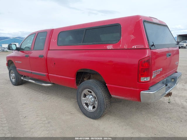 45131069 :رقم المزاد ، 3D7LU38C34G252513 vin ، 2004 Dodge Ram 3500 Slt/laramie مزاد بيع