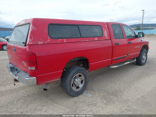 45131069 :رقم المزاد ، 3D7LU38C34G252513 vin ، 2004 Dodge Ram 3500 Slt/laramie مزاد بيع