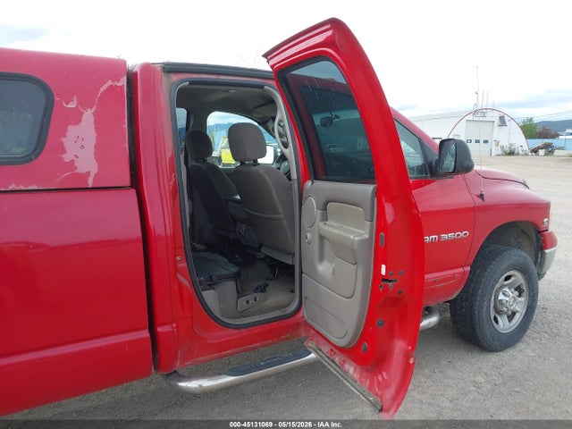 45131069 :رقم المزاد ، 3D7LU38C34G252513 vin ، 2004 Dodge Ram 3500 Slt/laramie مزاد بيع