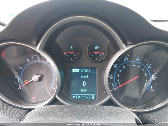 45131121 :رقم المزاد ، 1G1PC5SB5E7443043 vin ، 2014 Chevrolet Cruze 1lt Auto مزاد بيع