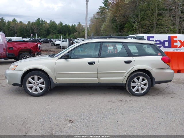 45131158 :رقم المزاد ، 4S4BP61C267324529 vin ، 2006 Subaru Outback 2.5i مزاد بيع