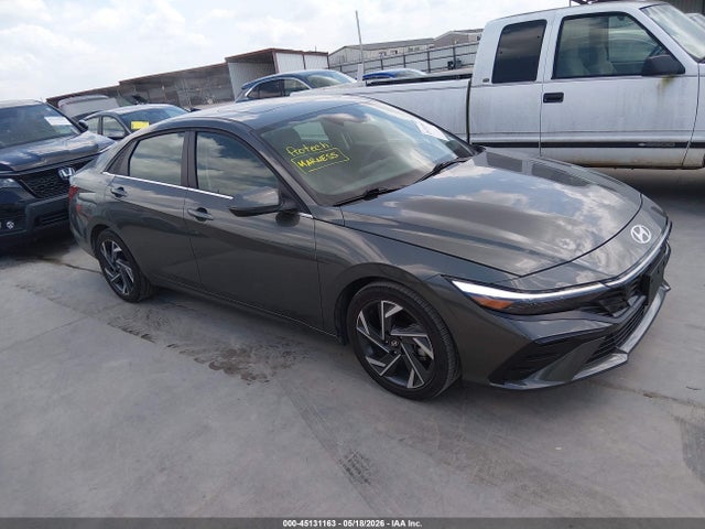 2025 Hyundai Elantra Limited მანქანა იყიდება აუქციონზე, vin: KMHLP4DG1SU992583, აუქციონის ნომერი: 45131163