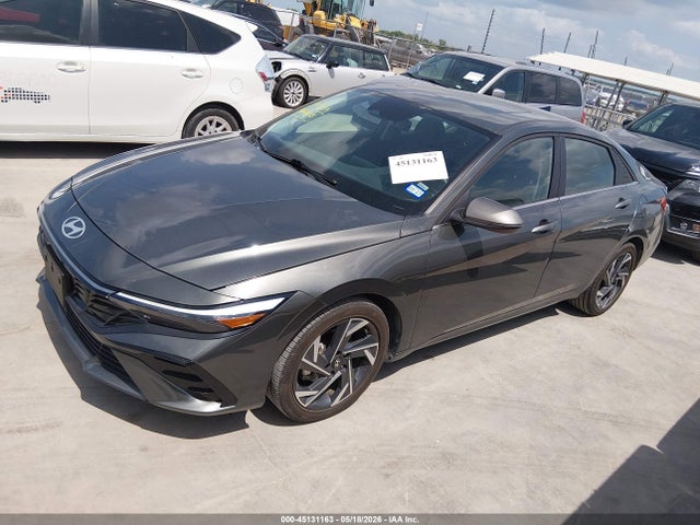 2025 Hyundai Elantra Limited მანქანა იყიდება აუქციონზე, vin: KMHLP4DG1SU992583, აუქციონის ნომერი: 45131163
