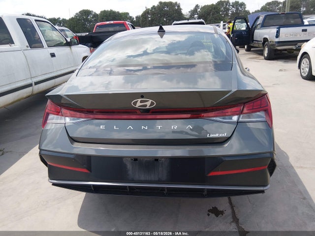 2025 Hyundai Elantra Limited მანქანა იყიდება აუქციონზე, vin: KMHLP4DG1SU992583, აუქციონის ნომერი: 45131163