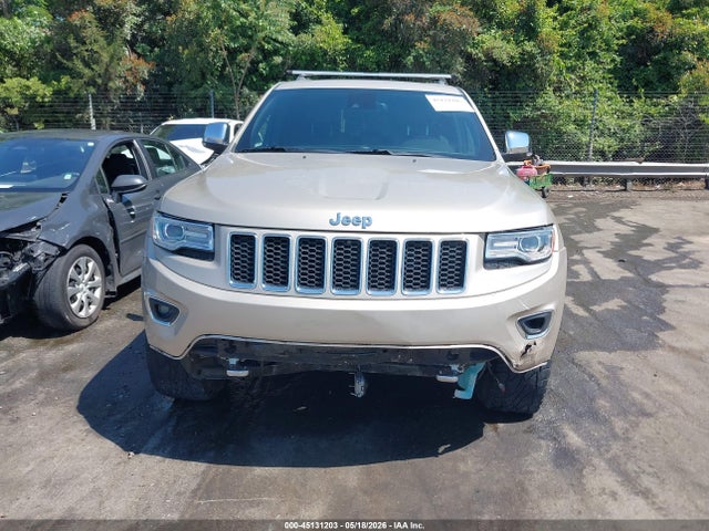 Продажа на аукционе авто 2014 Jeep Grand Cherokee Overland, vin: 1C4RJFCG9EC153191, номер лота: 45131203