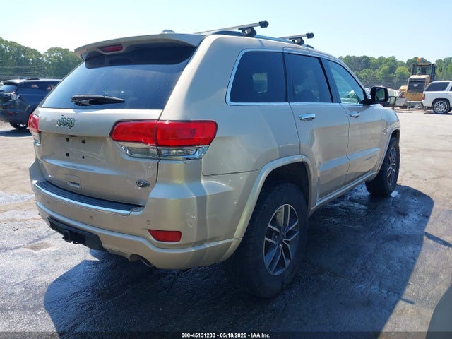 Продажа на аукционе авто 2014 Jeep Grand Cherokee Overland, vin: 1C4RJFCG9EC153191, номер лота: 45131203