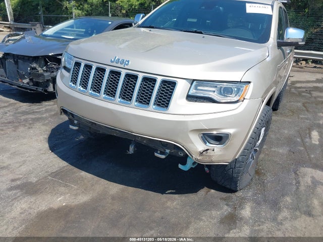 Продажа на аукционе авто 2014 Jeep Grand Cherokee Overland, vin: 1C4RJFCG9EC153191, номер лота: 45131203