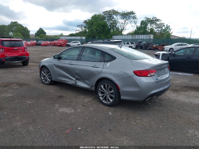 2015 Chrysler 200 S მანქანა იყიდება აუქციონზე, vin: 1C3CCCDG5FN583369, აუქციონის ნომერი: 45131214