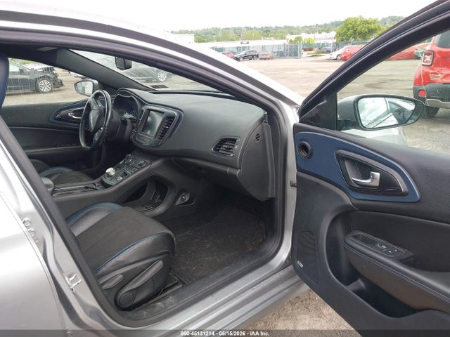 2015 Chrysler 200 S მანქანა იყიდება აუქციონზე, vin: 1C3CCCDG5FN583369, აუქციონის ნომერი: 45131214