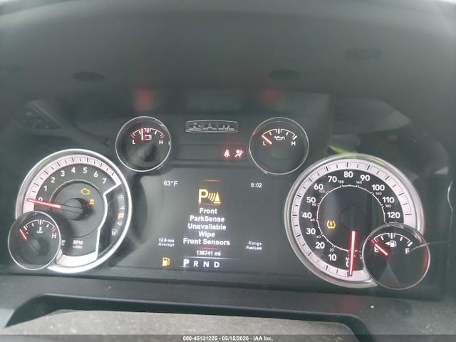 Aukcja sprzedaży 2018 Ram 1500 Big Horn  4x4 5'7 Box, vin: 1C6RR7LT3JS156137, numer aukcji: 45131225