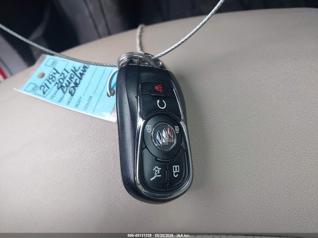 45131239 :رقم المزاد ، 5GAERBKW2MJ203711 vin ، 2021 Buick Enclave Fwd Essence مزاد بيع