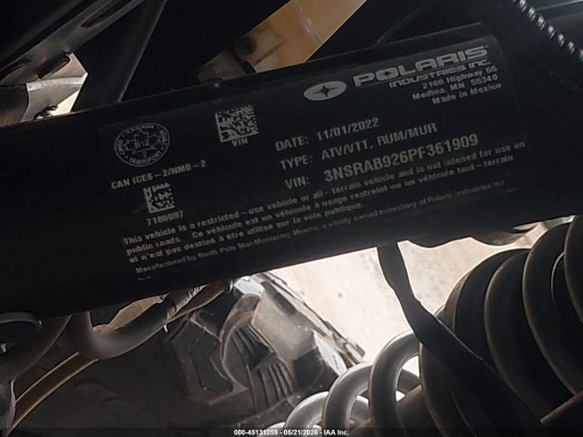 Polaris Rzr Pro Xp Premium 2023 3NSRAB926PF361909 Image 10