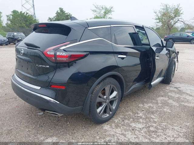2019 Nissan Murano Platinum მანქანა იყიდება აუქციონზე, vin: 5N1AZ2MJ8KN157172, აუქციონის ნომერი: 45131326