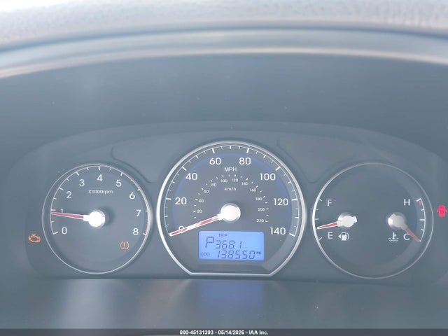 45131393 :رقم المزاد ، 5NMSG3ABXAH410411 vin ، 2010 Hyundai Santa Fe Gls مزاد بيع
