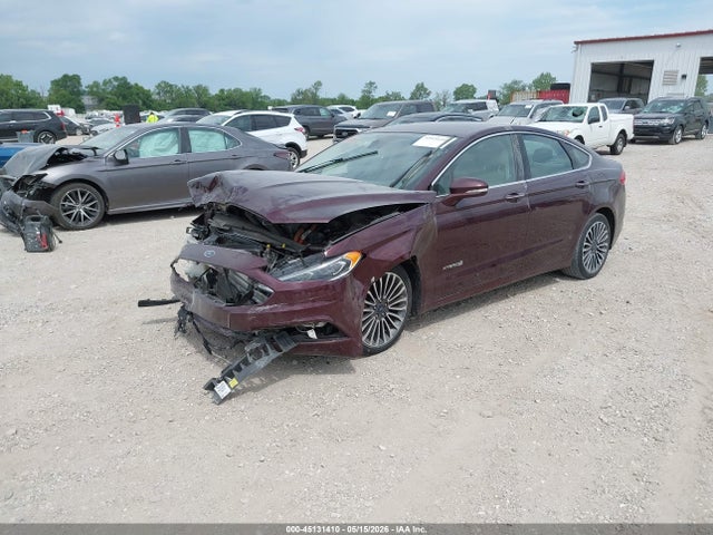 45131410 :رقم المزاد ، 3FA6P0RU9JR120365 vin ، 2018 Ford Fusion Hybrid Titanium مزاد بيع
