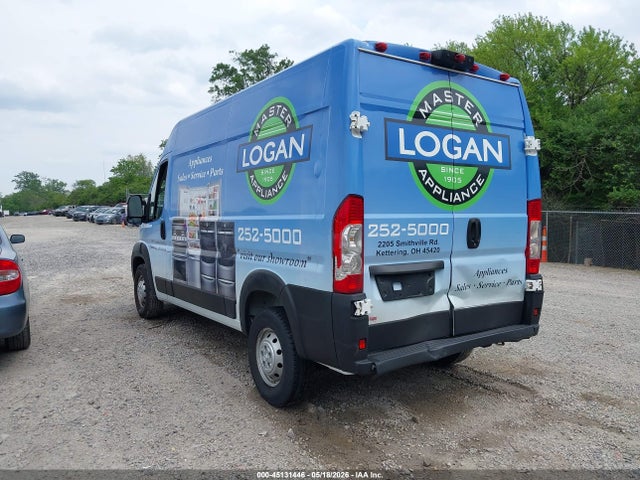 Продажа на аукционе авто 2019 Ram Promaster 1500 High Roof 136 Wb, vin: 3C6TRVBG7KE522636, номер лота: 45131446