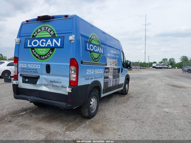 Продажа на аукционе авто 2019 Ram Promaster 1500 High Roof 136 Wb, vin: 3C6TRVBG7KE522636, номер лота: 45131446