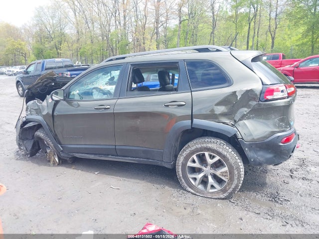 2015 Jeep Cherokee Trailhawk მანქანა იყიდება აუქციონზე, vin: 1C4PJMBS1FW503673, აუქციონის ნომერი: 45131502