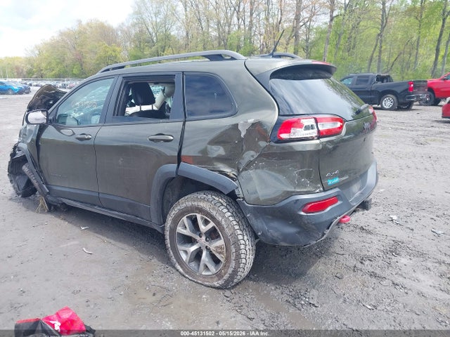 2015 Jeep Cherokee Trailhawk მანქანა იყიდება აუქციონზე, vin: 1C4PJMBS1FW503673, აუქციონის ნომერი: 45131502