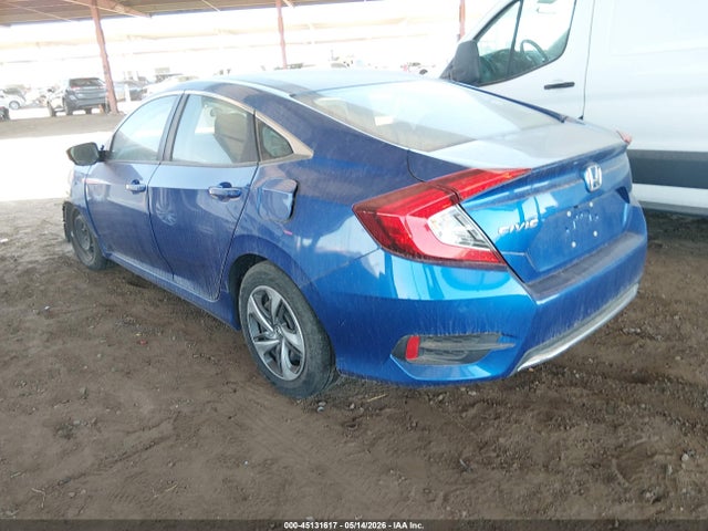 Honda Civic Lx 2020 2HGFC2F67LH550824 Image 3