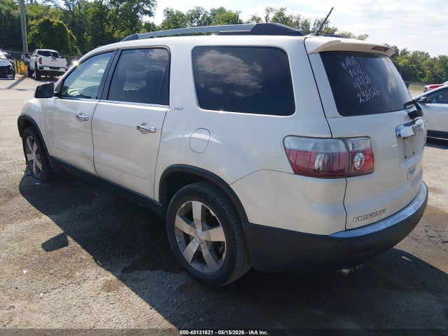Продажа на аукционе авто 2010 Gmc Acadia Slt-1, vin: 1GKLRMED0AJ267550, номер лота: 45131621