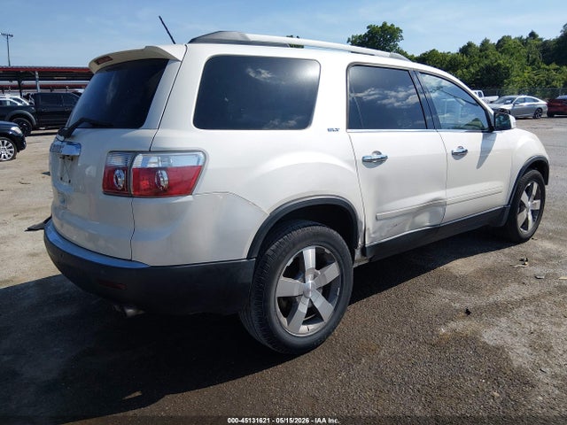 Продажа на аукционе авто 2010 Gmc Acadia Slt-1, vin: 1GKLRMED0AJ267550, номер лота: 45131621