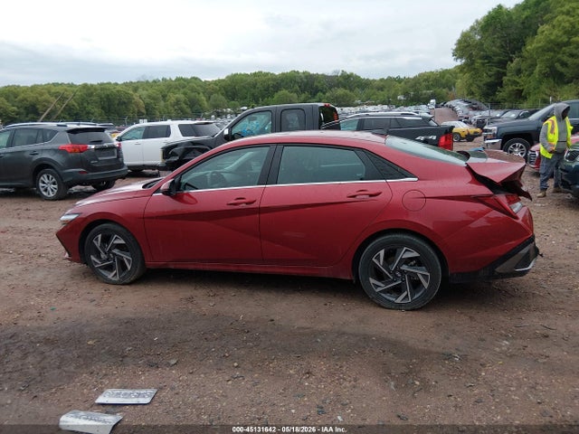 Aukcja sprzedaży 2025 Hyundai Elantra Hybrid Limited, vin: KMHLN4DJ2SU168075, numer aukcji: 45131642