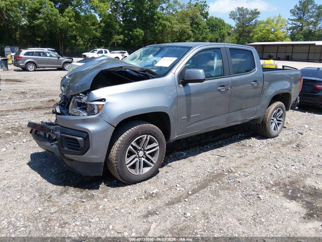 Продажа на аукционе авто 2021 Chevrolet Colorado 2wd  Short Box Wt, vin: 1GCGSBEN3M1205546, номер лота: 45131650