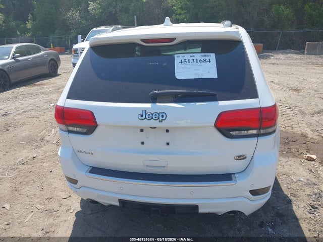 Aukcja sprzedaży 2018 Jeep Grand Cherokee Overland 4x4, vin: 1C4RJFCG4JC185038, numer aukcji: 45131684