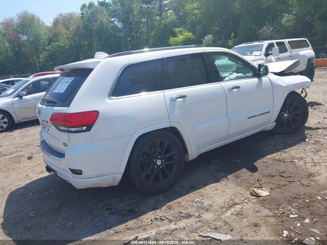 Aukcja sprzedaży 2018 Jeep Grand Cherokee Overland 4x4, vin: 1C4RJFCG4JC185038, numer aukcji: 45131684