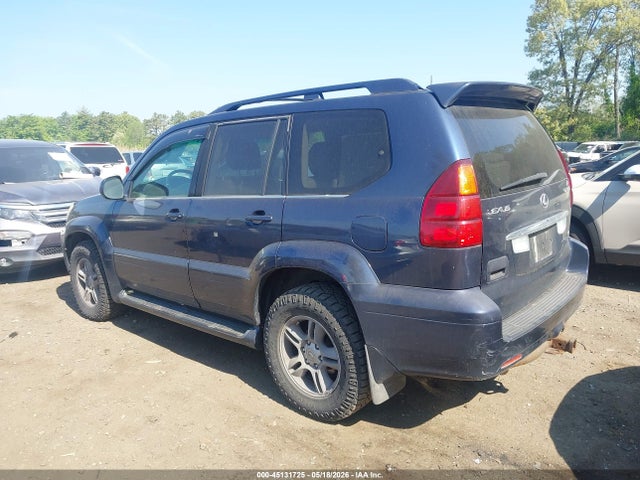 2004 Lexus Gx 470 მანქანა იყიდება აუქციონზე, vin: JTJBT20X440041825, აუქციონის ნომერი: 45131725