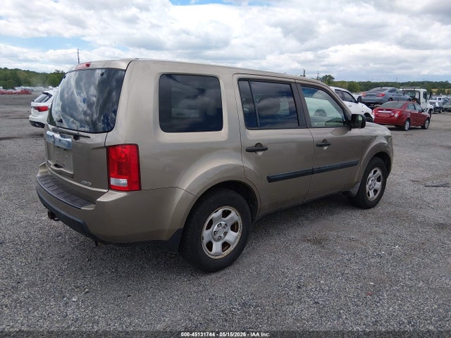 45131744 :رقم المزاد ، 5FNYF48289B051842 vin ، 2009 Honda Pilot Lx مزاد بيع