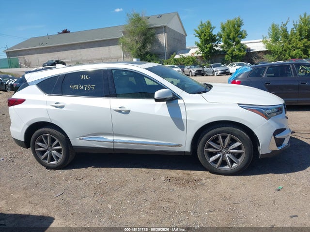 45131785 :رقم المزاد ، 5J8TC2H54LL001835 vin ، 2020 Acura Rdx Technology Package مزاد بيع