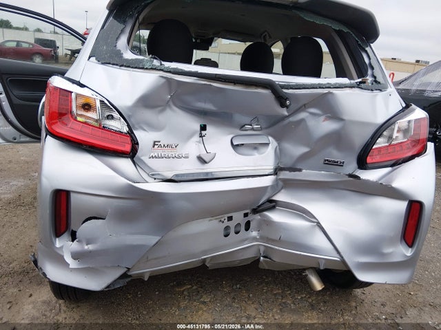 2024 Mitsubishi Mirage Le მანქანა იყიდება აუქციონზე, vin: ML32AUHJXRH009364, აუქციონის ნომერი: 45131795