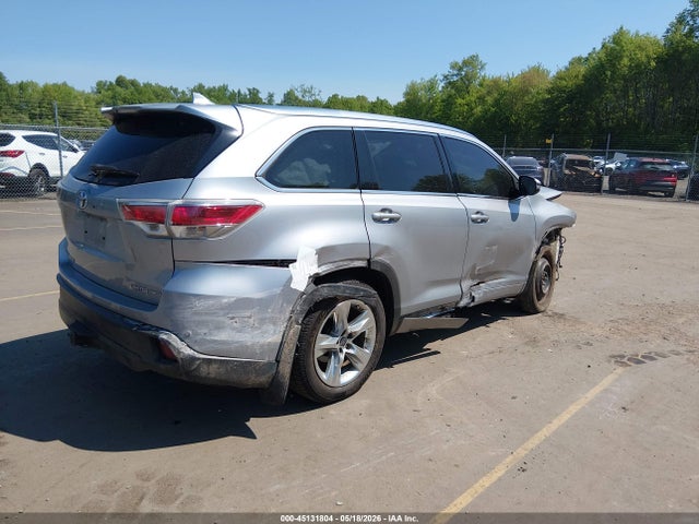 2014 Toyota Highlander Limited Platinum V6 მანქანა იყიდება აუქციონზე, vin: 5TDDKRFH5ES025395, აუქციონის ნომერი: 45131804