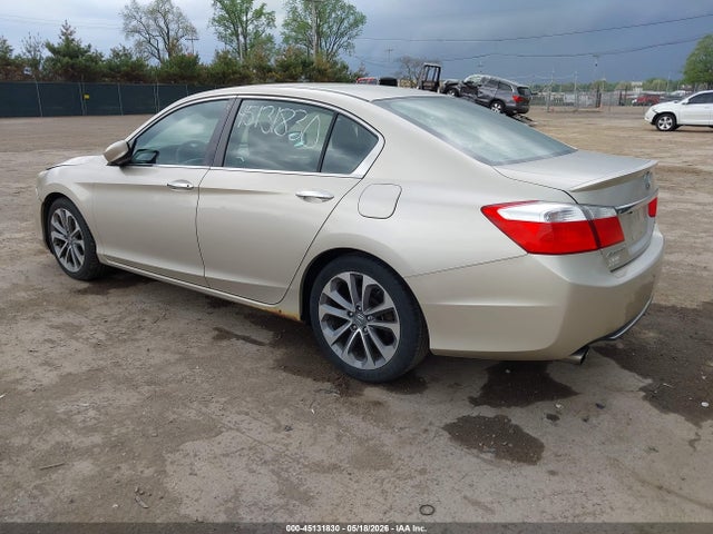 2013 Honda Accord Sport მანქანა იყიდება აუქციონზე, vin: 1HGCR2F55DA267265, აუქციონის ნომერი: 45131830