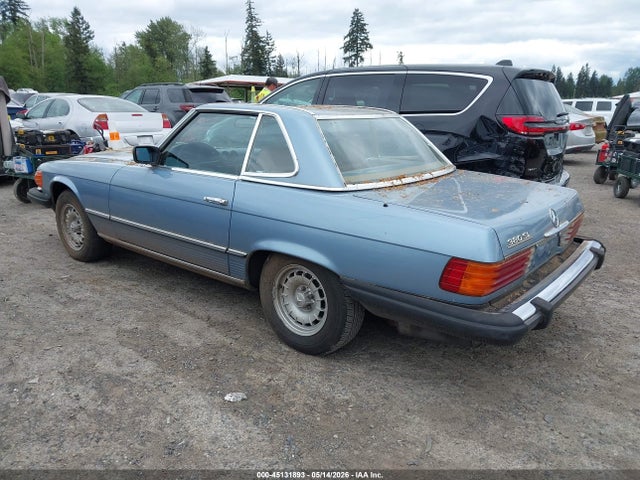 45131893 :رقم المزاد ، WDBBA45C3FA031504 vin ، 1985 Mercedes-benz 380 Sl مزاد بيع