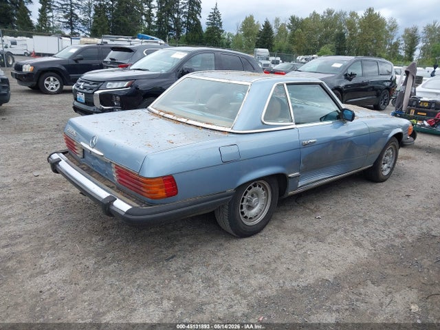 45131893 :رقم المزاد ، WDBBA45C3FA031504 vin ، 1985 Mercedes-benz 380 Sl مزاد بيع