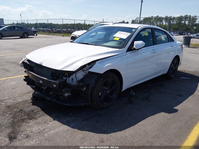 45131933 :رقم المزاد ، KMHLM4AJ6PU088213 vin ، 2023 Hyundai Elantra Hybrid Blue مزاد بيع