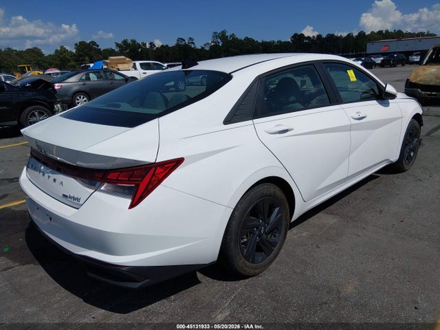 45131933 :رقم المزاد ، KMHLM4AJ6PU088213 vin ، 2023 Hyundai Elantra Hybrid Blue مزاد بيع