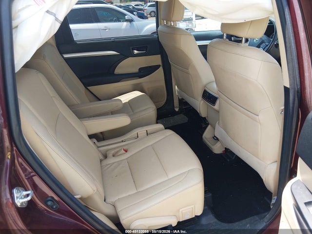 5TDJZRFH0JS491860 Toyota Highlander Xle