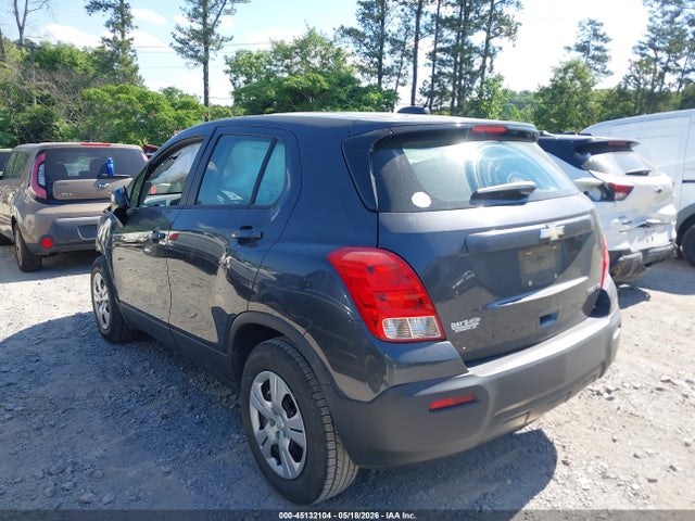 Продаж на аукціоні авто 2016 Chevrolet Trax 1ls, vin: 3GNCJKSB4GL268509, номер лоту: 45132104